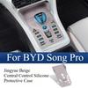 All-Inclusive Silicone Pad for BYD Song Pro (-2024 Smart Driving) - Central Control Button Scratch-Proof Modified Protector