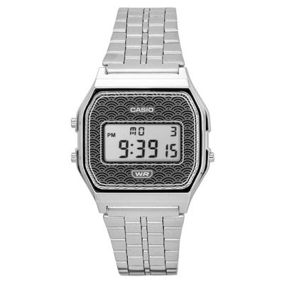 Montre Unisexe Numérique Vintage en Acier Inoxydable à Quartz A159WEVJ-7