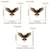 Vintage Acrylic Eagle Cross Car Hanging Ornament Perfect For Stylish Interior Decor