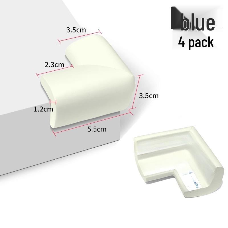 Silikon-Tischkantenschutz - Kollisionsschutz, Stoßschutz, Weiches Möbel-Sicherheitsset.