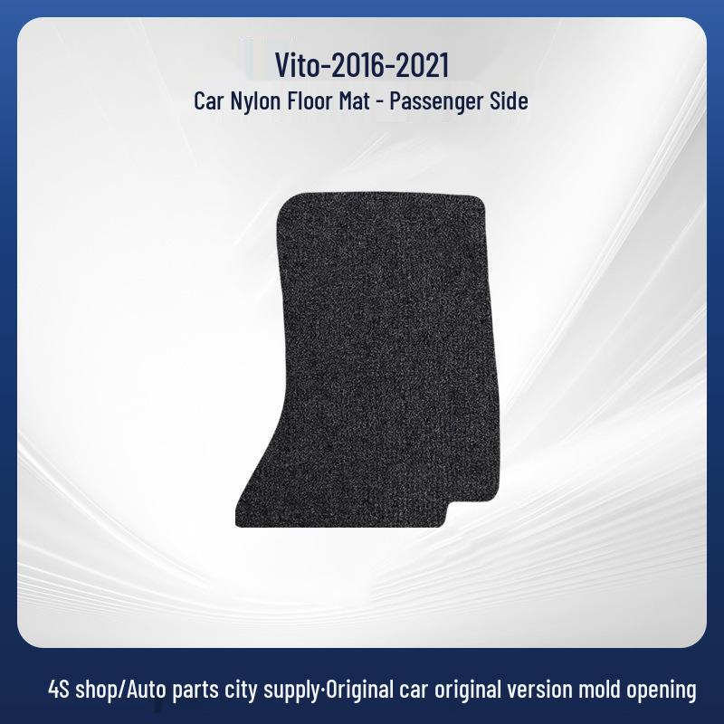 Maßgeschneiderte Nylon-Boden- und Kofferraummatten für Mercedes-Benz Vito 2016-2021