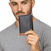 Pu Leather Men Short Wallet Zipper Men Card Holder Fashion Business Clutch Bag  Women