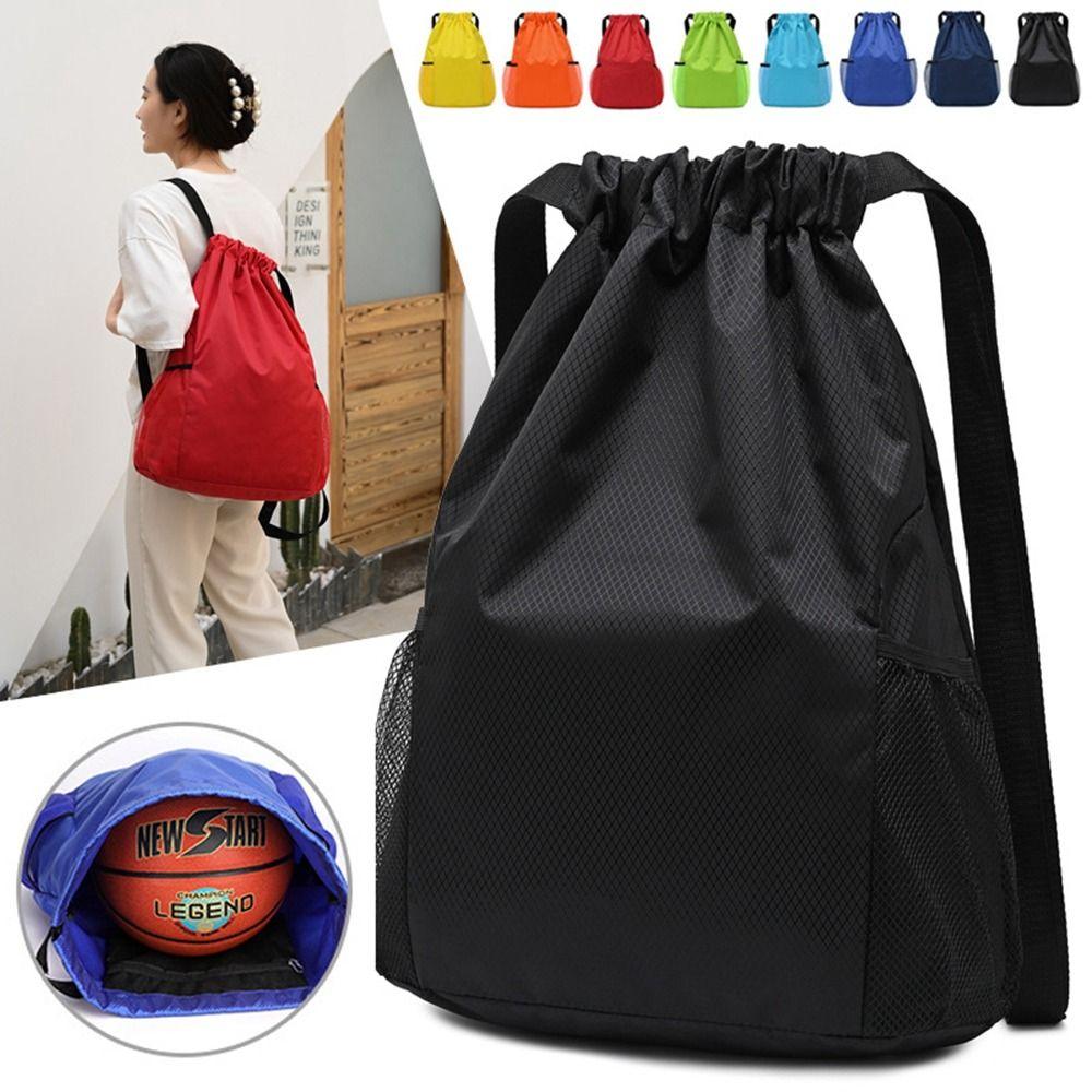 Bag Sport Drawstring Pocket Riding Travel Bag Drawstring Bag Outdoor Backpack Portable Sports Bag