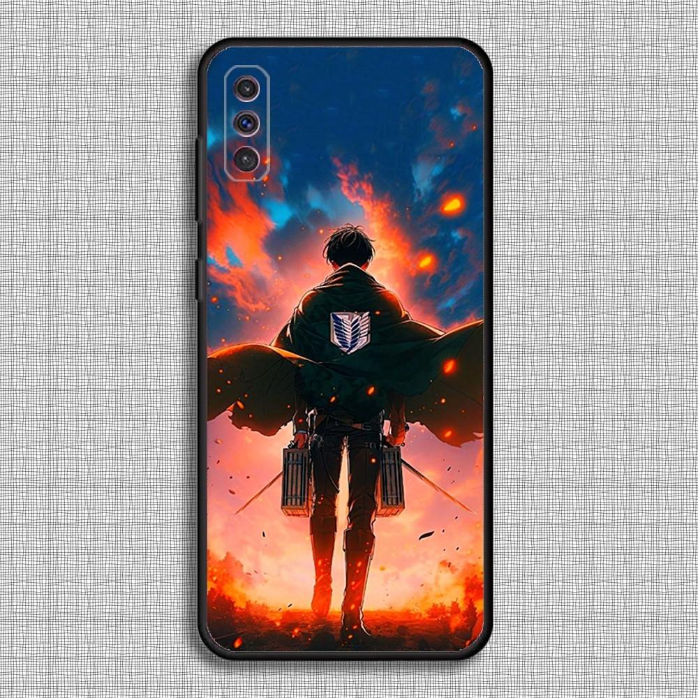 L-Levi A-Ackerman Phone Case For Samsung S23,23,22,30,21,10,9,Note20 Ultra,Lite,Ultra,5G,Plus,FE,Black Soft Case