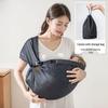 Fascia Porta Bebè Neonato - Supporto Avvolgente Porta Bebè Fronte Mamma