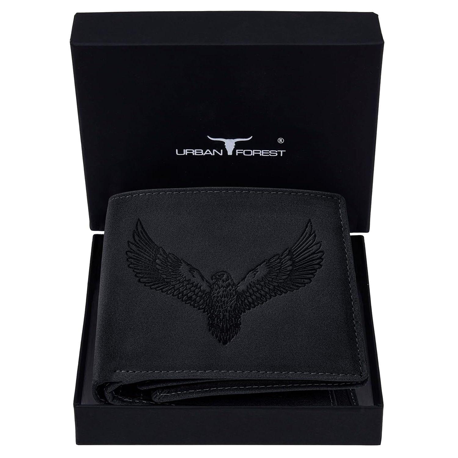 Мужской кожаный кошелек Zeus Vintage красного цвета — фото 9