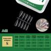 100Pcs/Box Matte Fake Nails No Polishing Press On False Nails Medium Short Design High Matt Soft Gel Nail Tips For Extension