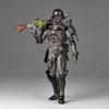 Kaiyodo Takeya-style Articulated Figure Protect Gear "Type 34 Special Enhanced Armor" Black Ver. Approximately 150mm tall. Non-scale PVC & ABS painted