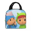 Pocoyo Cartoon Komödie Zubehör Isolierte Lunchtasche Für Schulaufbewahrung Lebensmittelboxen Tragbarer Kühler Thermische Bento-Box