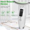 Beauty Neck Instrument,Red Purple Light Lifting Firming Face Massager,Reduce Fine Lines Face Massage For Home Travel