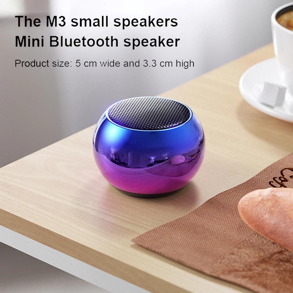 Wireless Bluetooth Speaker Portable Small Steel Subwoofer Outdoor Mini Bluetooth Small Speaker