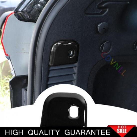 Inner Tailgate Rear Door Switch Trim For Jeep Grand Cherokee 2011+ Bright Black