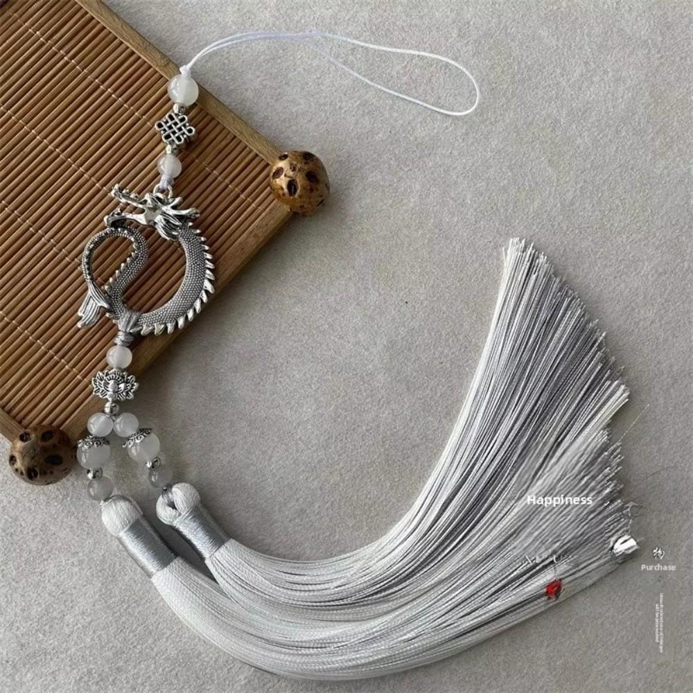 Drop Style Ancient Fan Pendant DIY Tassel Ornament Flute Pendant New Hanging Ornament