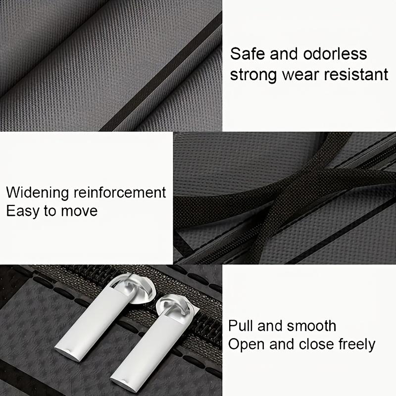 Black Moving Storage Bag - Features Reinforced Handles, a Thick And Durable Luggage Bag, Multifunctional for Organizing Clothes, Quilts, And Stockings