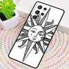 Funny Sun Moon Silicone Phone Case For Samsung Galaxy note 10 pro S26 S25 S24 S23 S22 S21 Plus S25Ultra Capa Cover