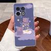 Jelly Case For OnePlus 10 Pro 10T ACE Pro Clear Silicone Soft TPU Back Cover One Plus 10PRO ACEPro Cute Rabbit Cat Phone Case