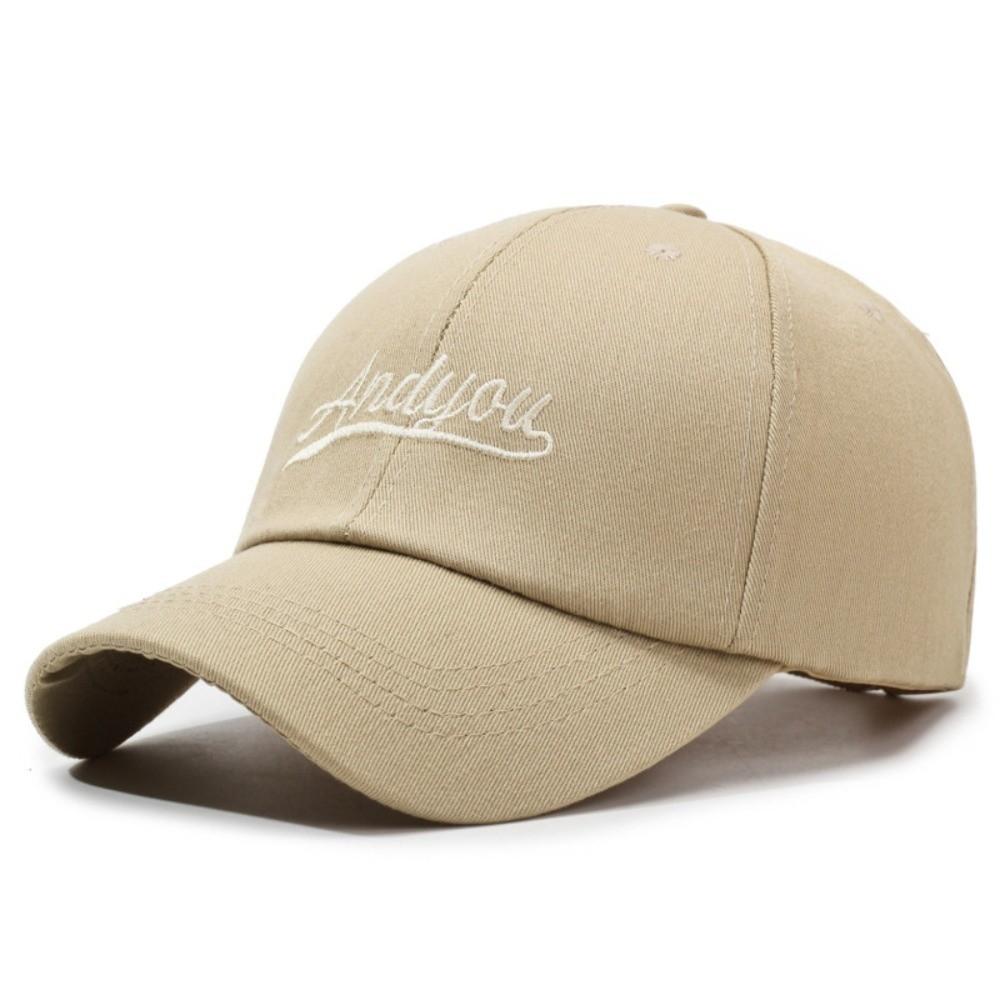 Solid Color Baseball Cap Adjustable Sun Cap UV Protection Sunscreen Hat for Running