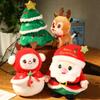 Santa Claus Doll Christmas Tree Apple Doll Plush Toy Elk Snowman Christmas Gift Premium Durable Quality Useful