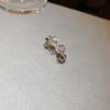 Trendy Adjustable Pink Heart Zircon Ring for Women