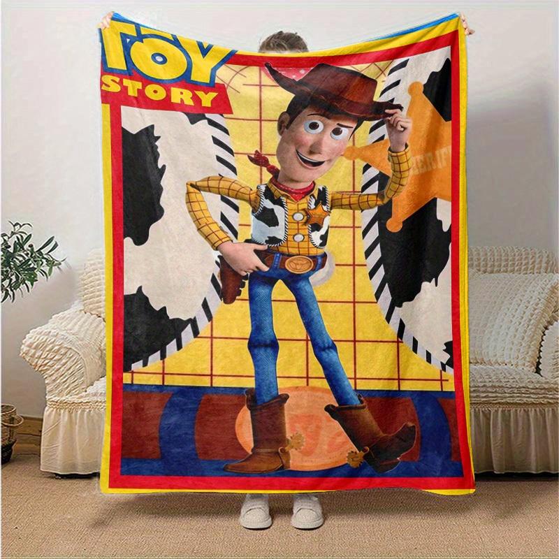 1 pezzo, Coperta Toy Story Woody Morbida e Accogliente Plaid per Arredamento Casa, Copridivano, Uso Esterno, Viaggio, Pisolino in Ufficio Regalo Perfetto per Amici