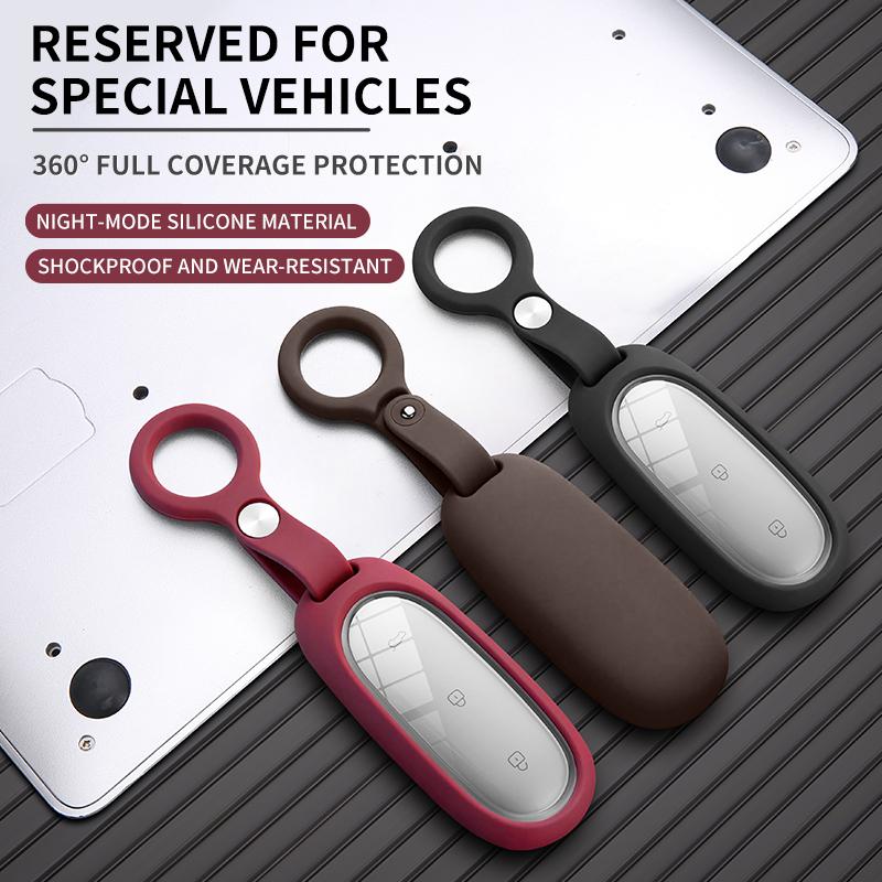 Multicolor Premium Soft Silicone Key Protector For Li Xiang L6 L7 L8 L9 One Styling Automotive Accessories