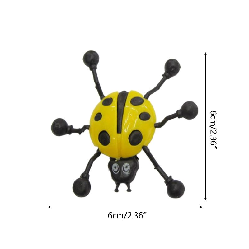 Wall Climbers Insects Rolling Glass Insects Sticky Wall Climbing Capsules Children's Gifts New Strange Toys