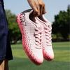 Men's TF/FG Soccer Field Boots' Teenager's Football Sport Boots Non-slip Grass Training Sneakers Artificial Quality Grass Footwear