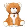 Eight-inch Claw Machine Bear Bib Bear Doll Teddy Bear Plush Toy Children's Sleeping Doll Birthday Gift