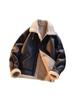 Men's Trendy Lambswool-Lined Winter Motorcycle Jacket