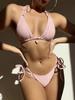Sexy Tie-Up Bikini Swimsuit for Women - Perfect for Beach Vacations