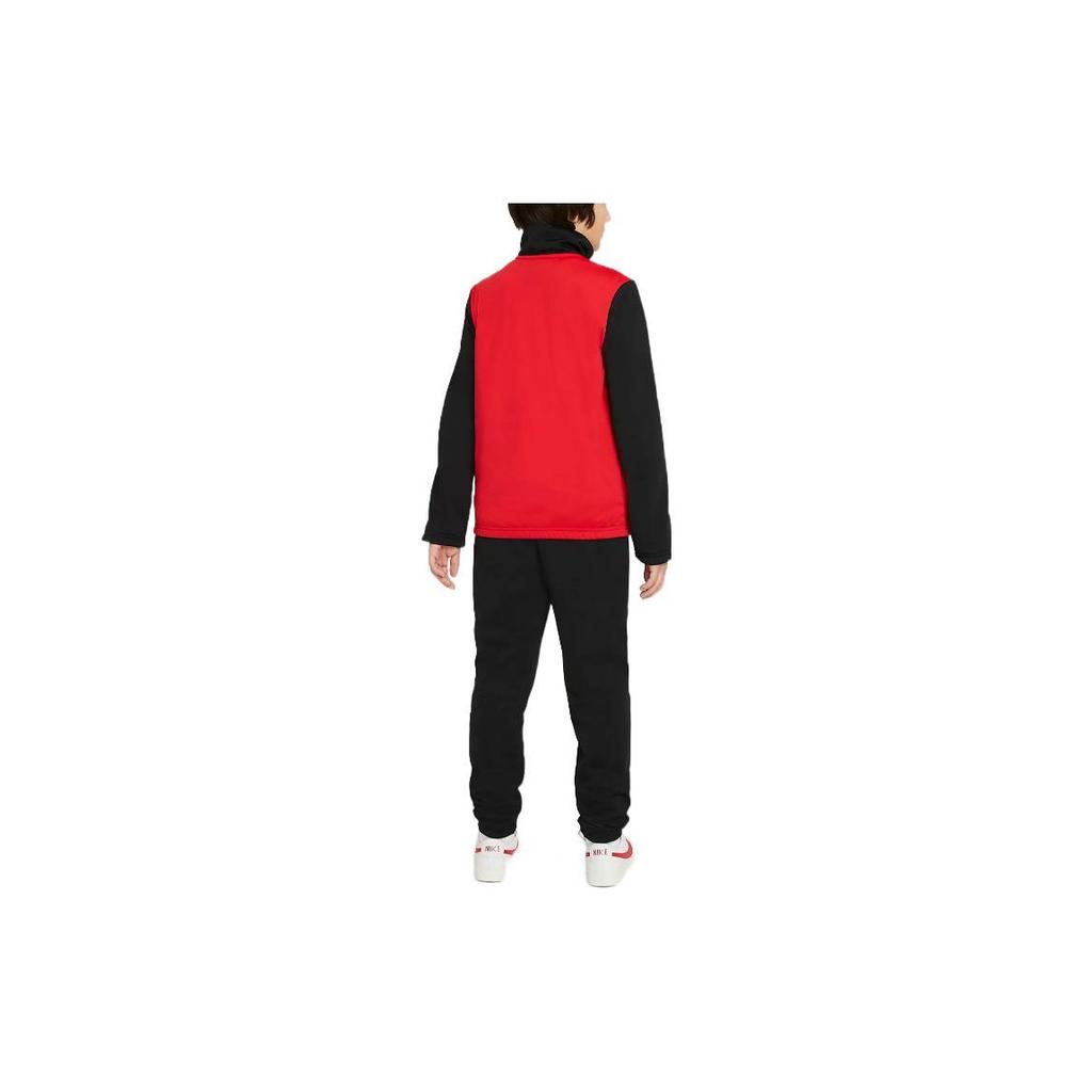 Nike Color Block Jacket And Long Pants Casual Sports Suit Kids Suit DH9661-657