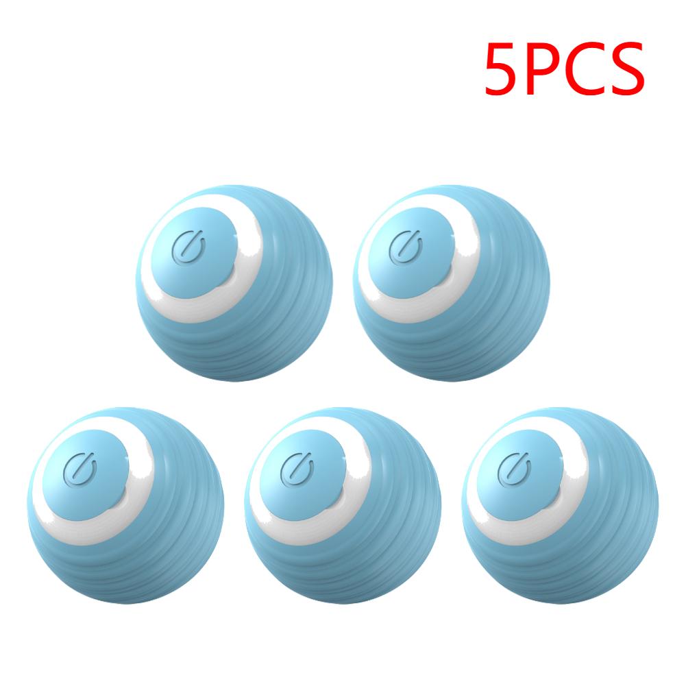 Smart Cat Toys Rolling Ball Rechargeable Electic Interactive Toys for Cats Training Self-moving Funny Puppy AccessoriesPet Toys