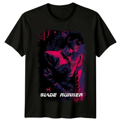 Klingenläufer (1982) Vom Filmposter inspiriertes T-Shirt Retro Klassisches T-Shirt Unisex
