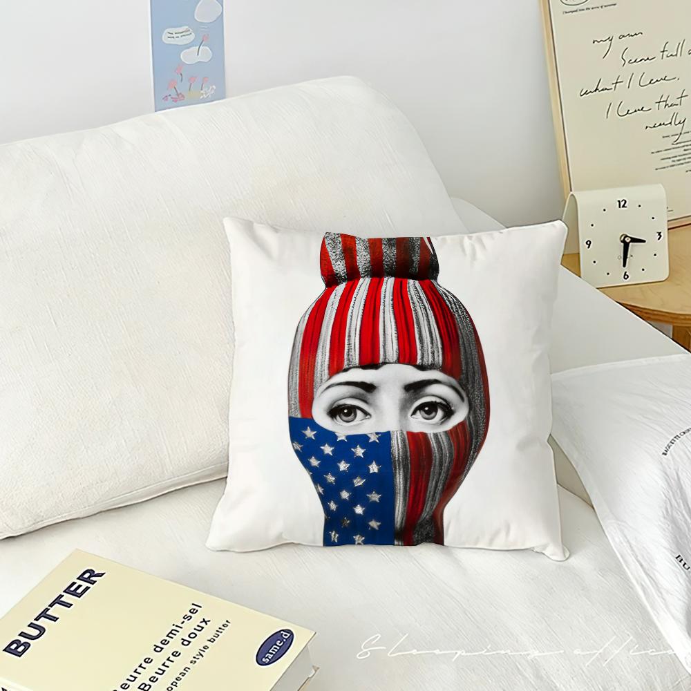 Artă Estetică F-Fornasetti Lux Gstaad Pernă Cameră de Zi Tăblie Pat Dormitor Birou Pernă Pernă Canapea Timp de Siestă Față de Pernă