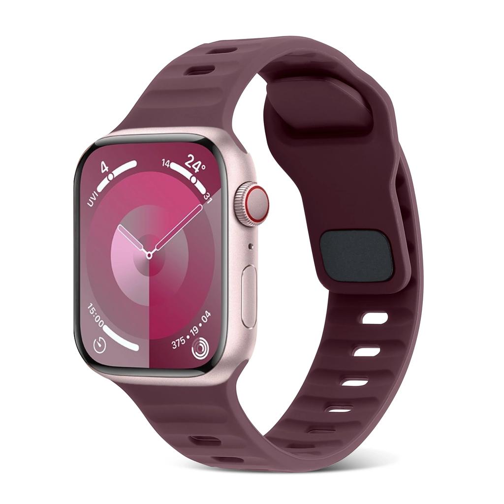Soft Silicone Strap For Apple Watch Ultra 3/2 Band 49mm Serise 9 8 7 45mm 41mm Sport Bracelet Wristband iWatch 11 10 46mm 42mm