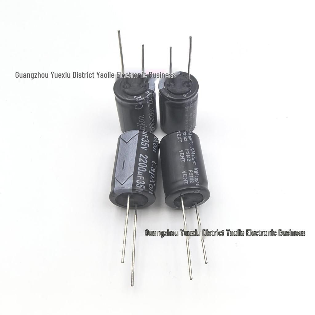 CAPXON Fengbin 35V 2200uF 16x25mm Aluminum Electrolytic Capacitor for Audio Filtering
