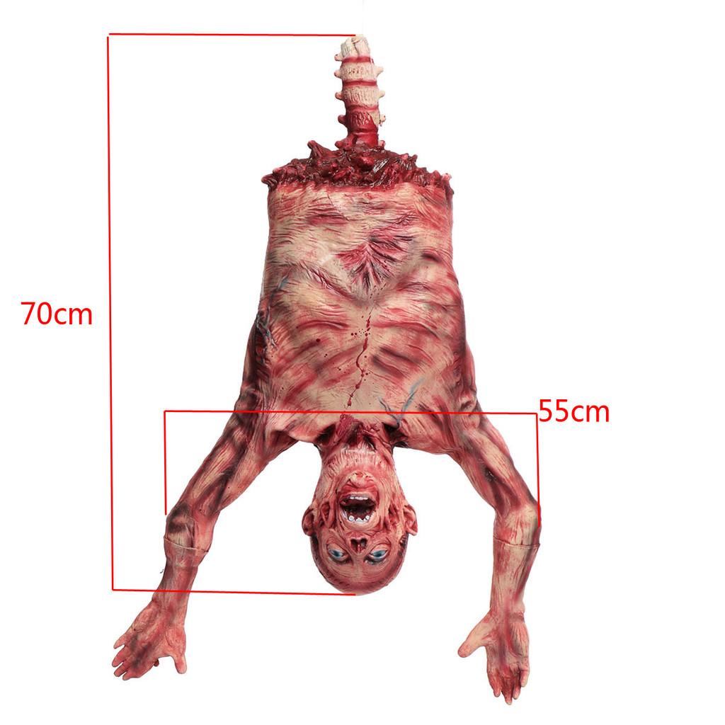 

Hanging Peeling Corpses Ghosts And Red Clothed Female Ghost For Halloween Prop Body