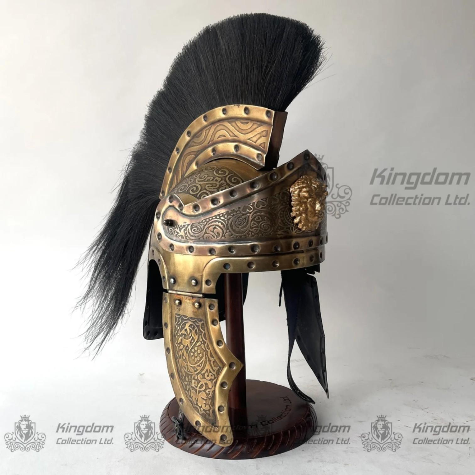 Design Engraved Medieval Roman Centurion Helmet