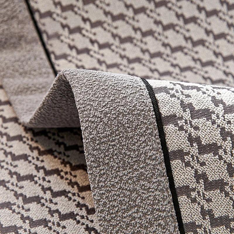 All-season Universal Sofa Mat Thousand Bird Grid Sofa Mat Chenille Anti Slip Sofa Cover Living Room Home Jacquard Couch Cover