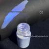 Iridescent Fairy Pink Nail Art Powder - Translucent Aurora with High Color Concentration for Quicksand Effects.