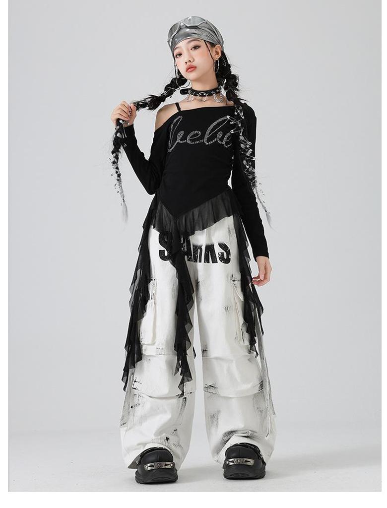 Modern jazzdräkt för barn – Snygg streetdance-outfit för flickor