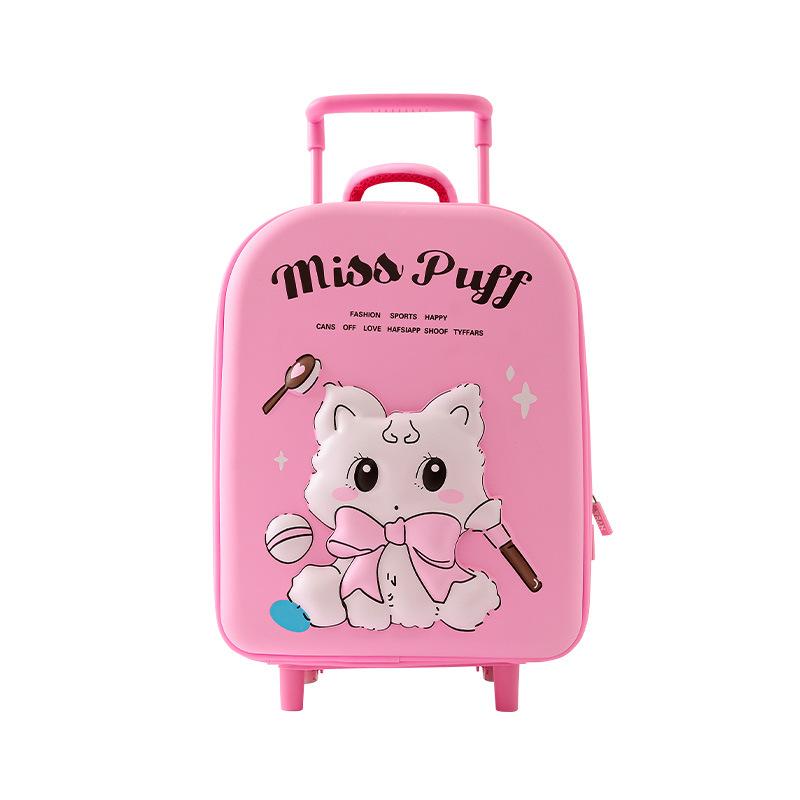 Baby Trolley Case Cartoon Animation Cute Kindergarten Children'S Bag Foreign Style Boys And Girls Suitcase