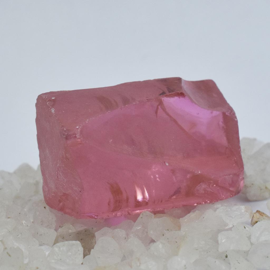 Natural Pink Sapphire Huge Rough 250.47 Ct Earth Mined CERTIFIED Loose Gemstone AR-3374-Sa