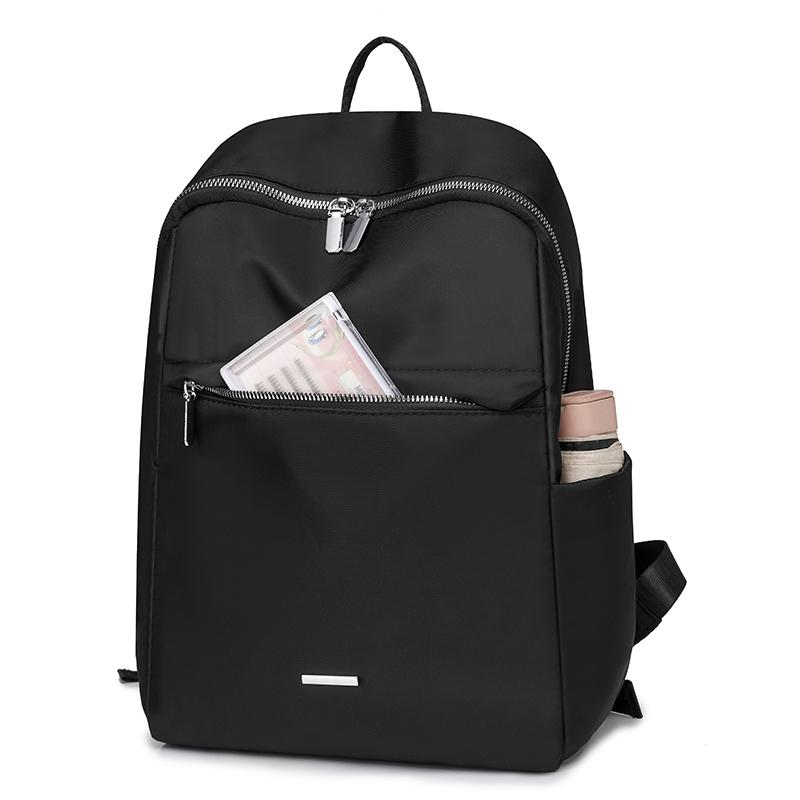 Women's Solid Collor Backpack Student School Bag Travel Backpack