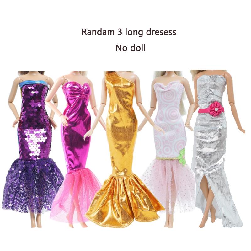 Random 4 sets/Lot 11.5in/30cm Doll Clothes Fashion Outfits Sexy Swimsuits Sport Wear Casual Dresses Doll Accessories Kid's Playthings