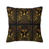Fashion Tomorrowland Electronic Dance Festival Cushion Cover Polyester Throw Pillow Case for Sofa Square Pillowcase Home Decor