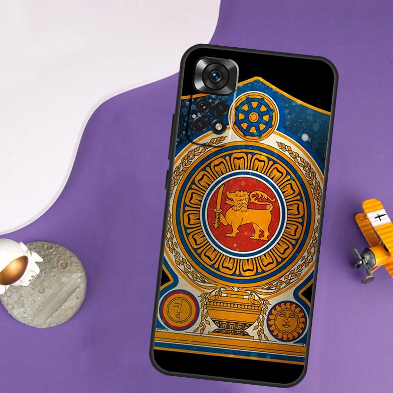 Sri Lanka Flag Case For Xiaomi Redmi Note 13 Pro 14 12 9 10 11 Pro 10S 11S 12S Redmi 10C 13C 14C 12C Cover