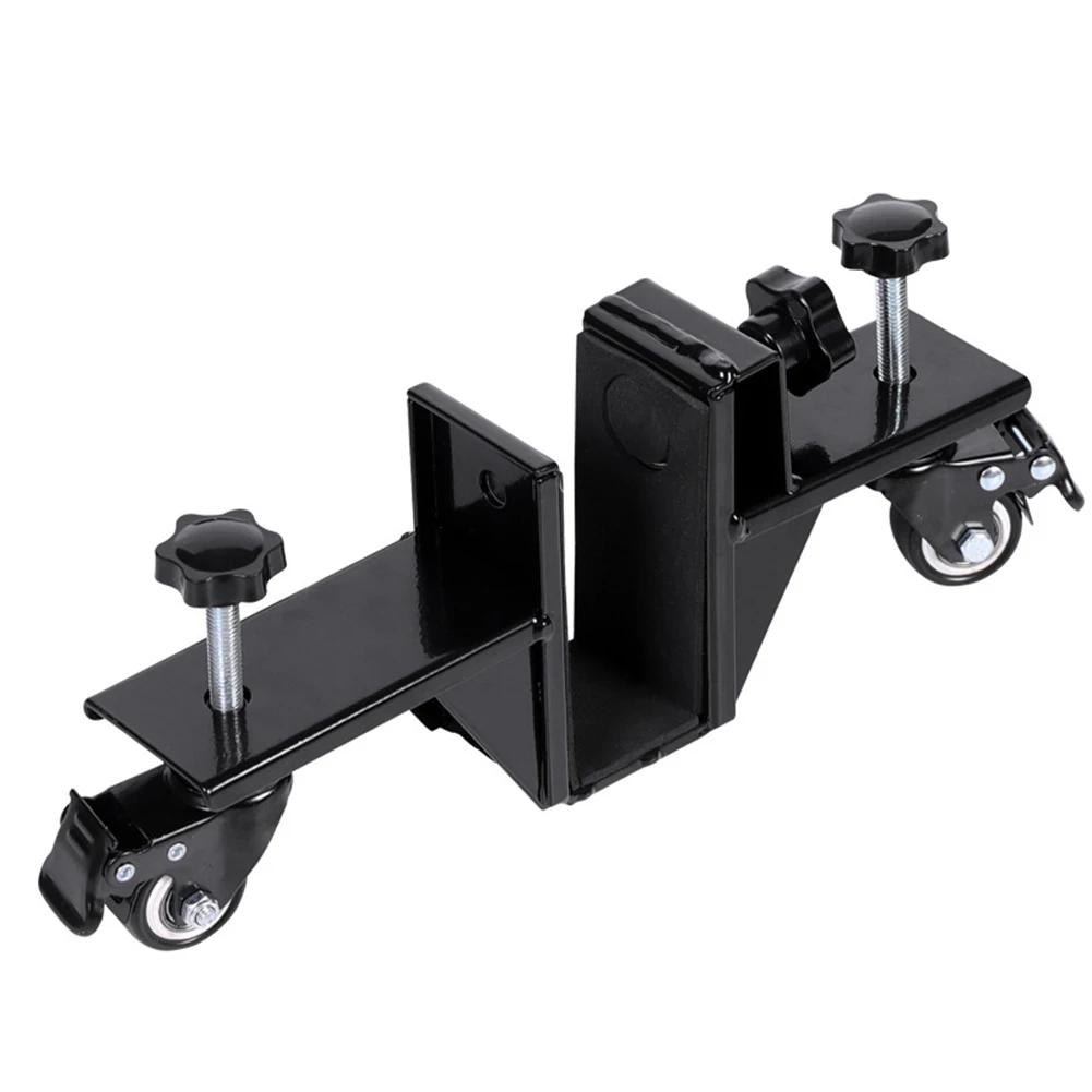

Door Installation Dolly Cart with Dual Front Swivel Wheels and Adjustable Clamp for Doors up to 55 Millimeters Thick