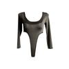 Sexy lingerie sexy onesie passion open crotch uniform temptation ice silk hot body suit