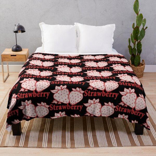 Fruit pattern flannel blanket cartoon print decorative blanket cover blanket